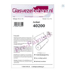 Glasvezelbehang - Glasvlies 40200 - Intervos - 4