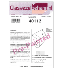 Glasvezelbehang - Glasweefsel 40112 - Intervos - 4