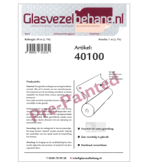 Glasvezelbehang - Glasvlies 40100 - Intervos - 4