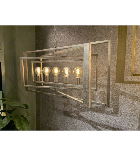 Design hanglamp LB036/5 Avenue Zilver