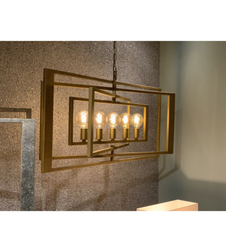 Design hanglamp LB036/5 Avenue Brons